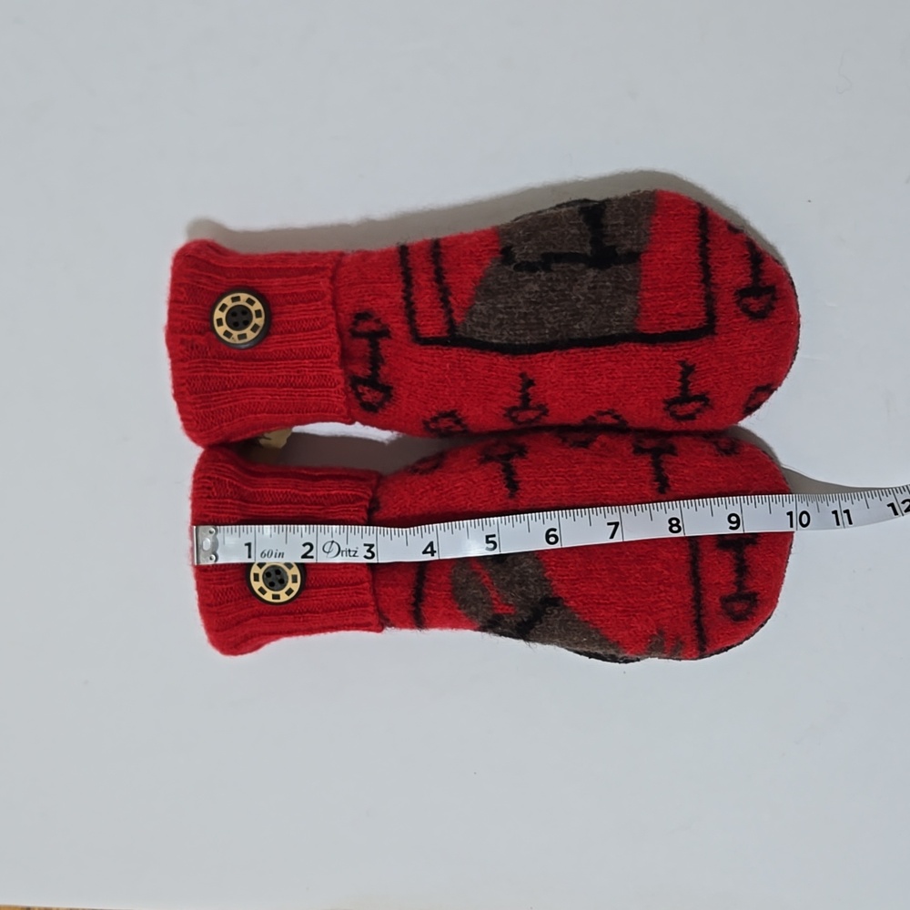 Wool Mittens - Picture 2 of 4